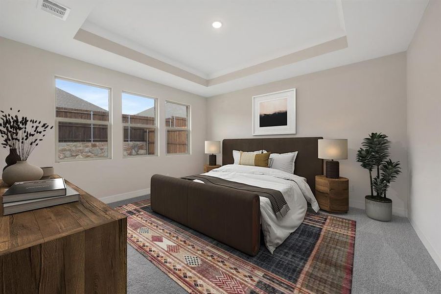 Furnished interior view inside a new home in Elevon, Lavon (Image 16).