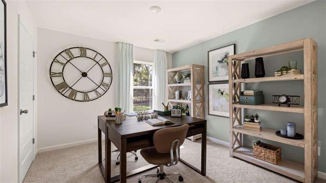 Furnished interior view inside a new home in Jackson Landing, Jefferson (Image 24). Furnished interior view inside a new home in Jackson Landing, Jefferson (Image 24).