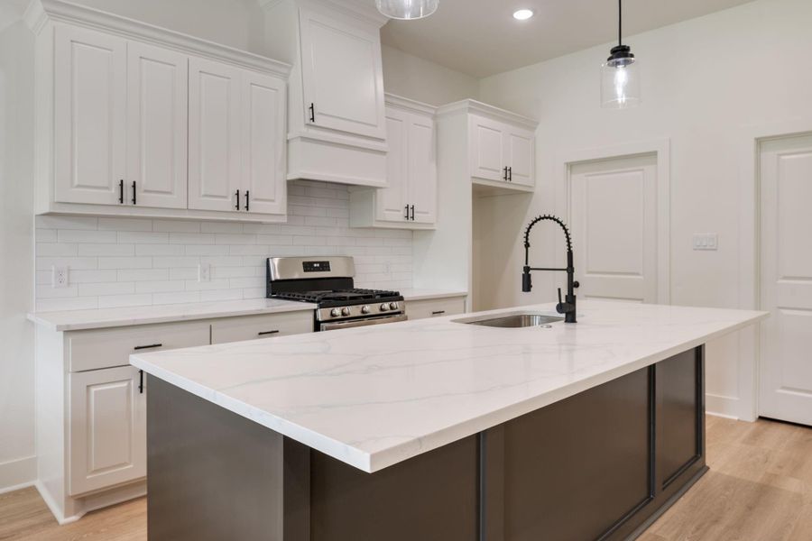 Furnished interior view inside a new home in , Iola (Image 14).