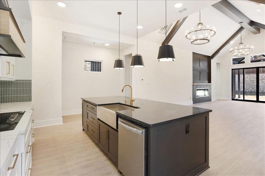 Furnished interior view inside a new home in , Pottsboro (Image 16).