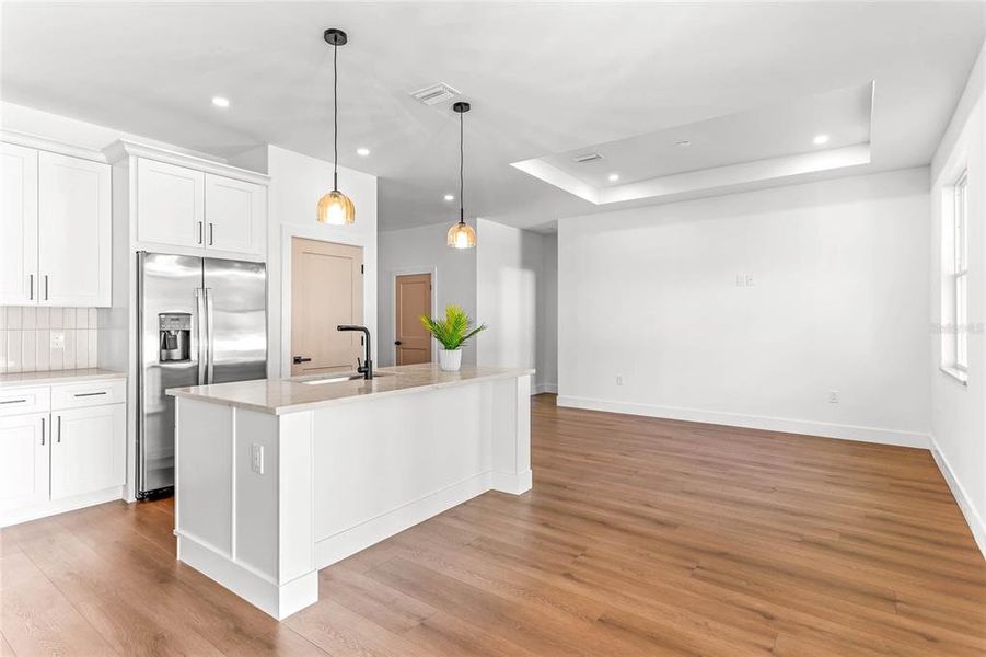Furnished interior view inside a new home in , Tampa (Image 10).