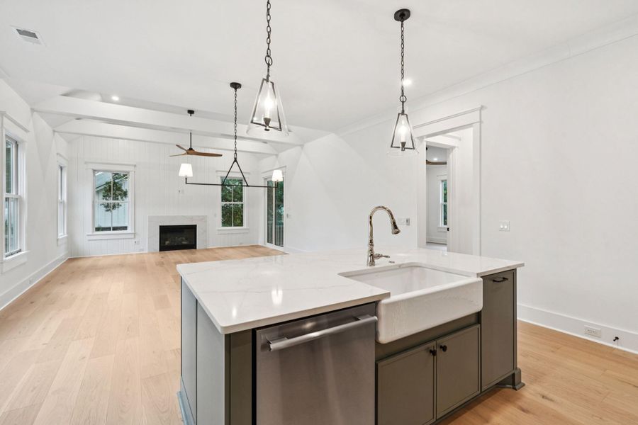 Furnished interior view inside a new home in , Mount Pleasant (Image 11).