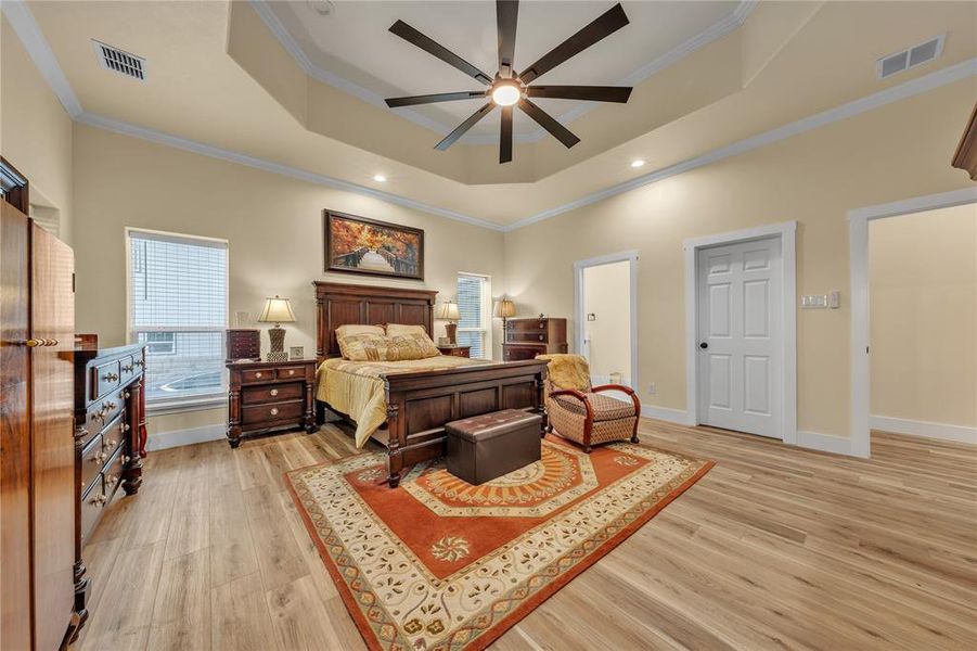Furnished interior view inside a new home in , Azle (Image 27).