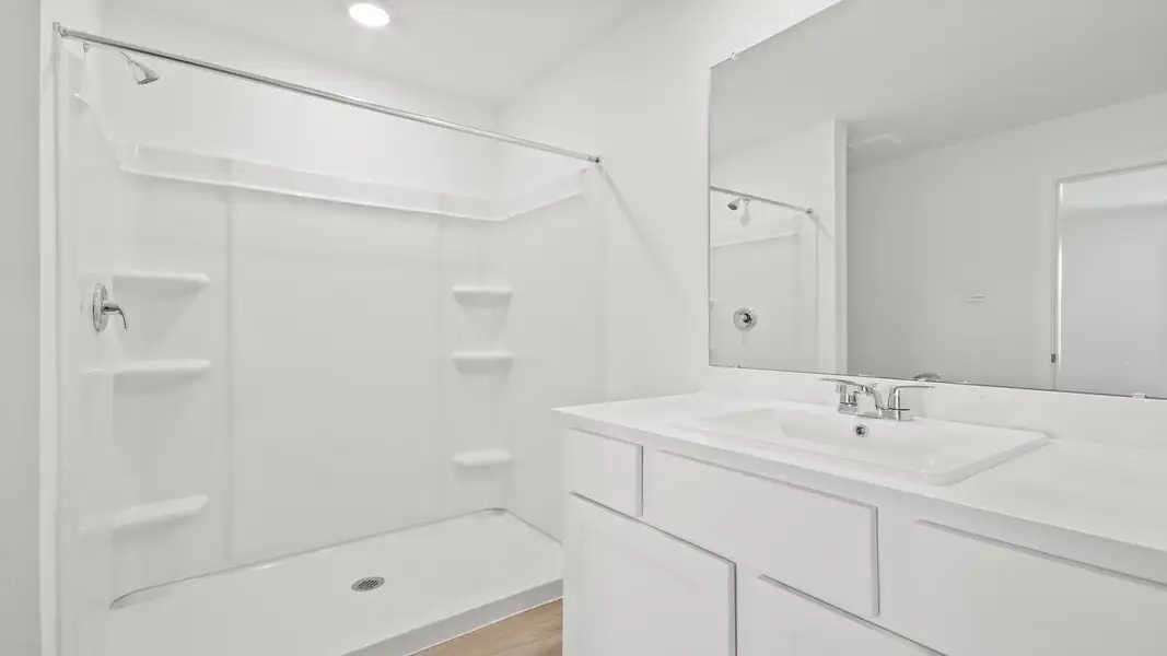 Furnished interior view inside a new home in Lexington Heights, Willis (Image 8).