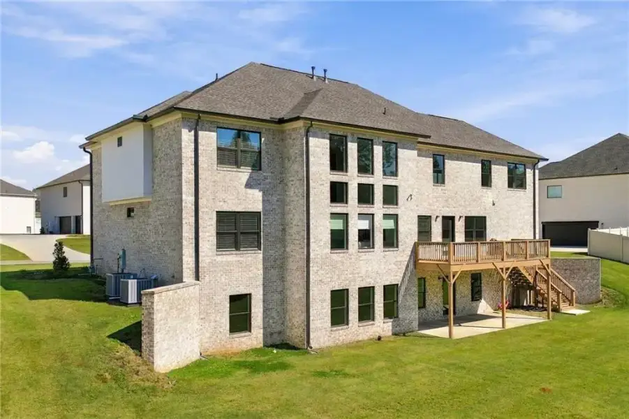 Exterior details and patio area of a home in , Conyers (Image 33).