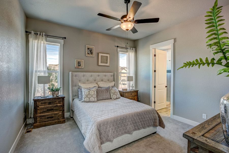 Representative furnished interior of a home built from the The Avalon by Landmark Homes in Vernazza, Windsor (Image 17).