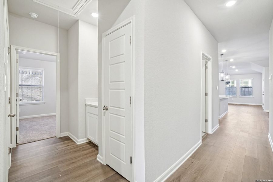 Spacious, unfurnished interior of a new home in Kallison Ranch, San Antonio (Image 28). Spacious, unfurnished interior of a new home in Kallison Ranch, San Antonio (Image 28).