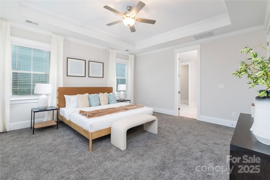 Furnished interior view inside a new home in Riverwalk, Rock Hill (Image 29).