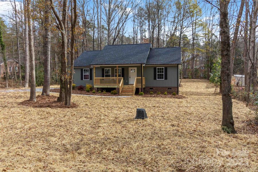 Exterior details and patio area of a home in , Clover (Image 13). Exterior details and patio area of a home in , Clover (Image 13).