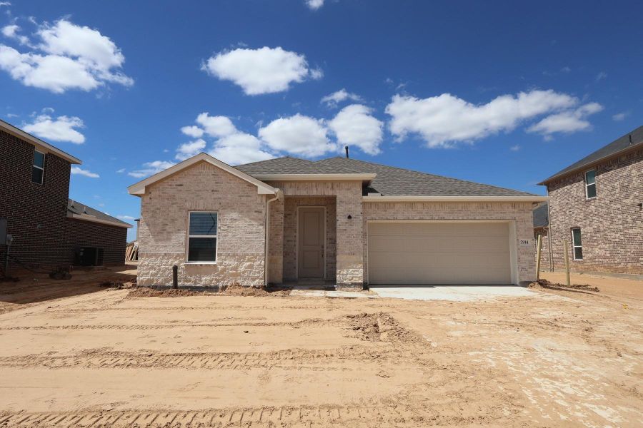 In-progress construction of a new home in Aspire at Ashland, Angleton, TX (Image 19).
