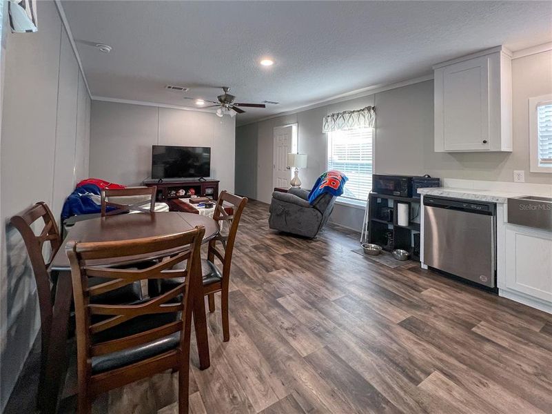 Furnished interior view inside a new home in , New Port Richey (Image 9).