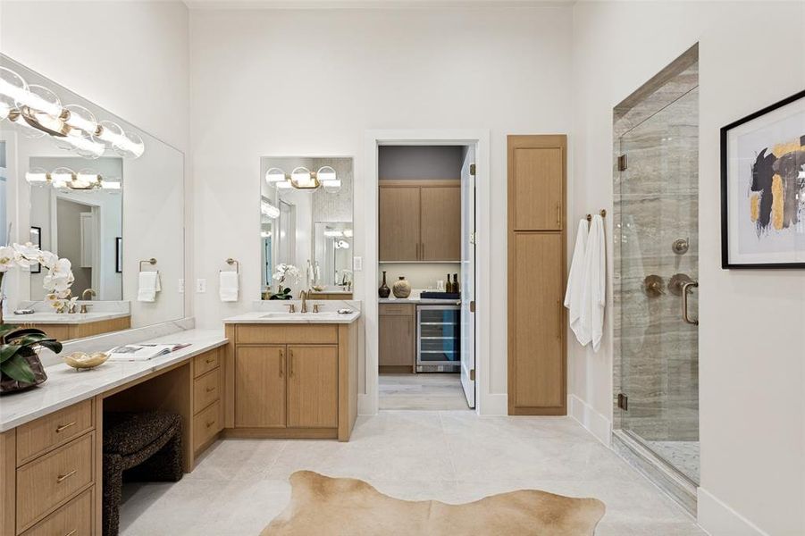 Another view of this beautiful primary bath.