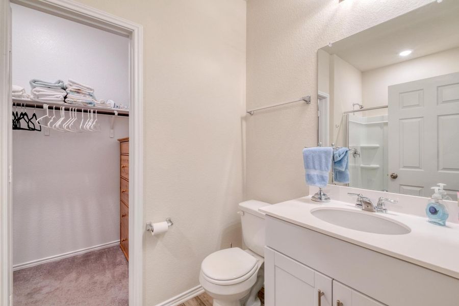 Furnished interior view inside a new home in , Buda (Image 13). Furnished interior view inside a new home in , Buda (Image 13).