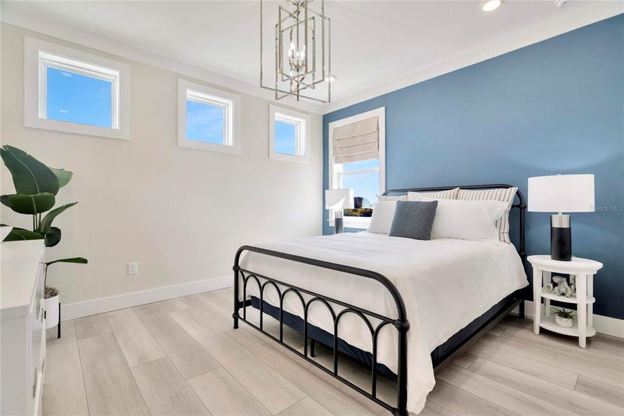 Furnished interior view inside a new home in , Wesley Chapel (Image 11).