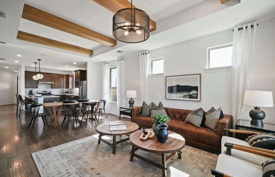 Furnished interior view inside a new home in Del Webb Southern Harmony, Murfreesboro (Image 12). Furnished interior view inside a new home in Del Webb Southern Harmony, Murfreesboro (Image 12).