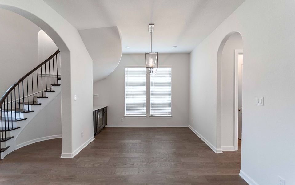 Spacious, unfurnished interior of a new home in Heath Golf & Yacht Club, Heath (Image 17). Spacious, unfurnished interior of a new home in Heath Golf & Yacht Club, Heath (Image 17).