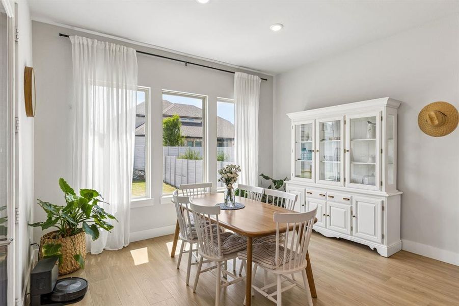 Furnished interior view inside a new home in , McKinney (Image 31).
