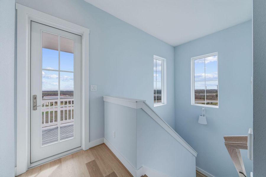 Spacious, unfurnished interior of a new home in , Galveston (Image 32).