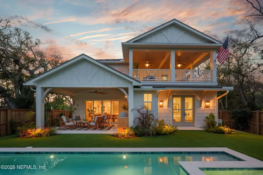 Exterior details and patio area of a home in , Ponte Vedra Beach (Image 3).