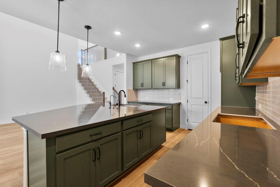 Furnished interior view inside a new home in Austin Point, Richmond (Image 10).