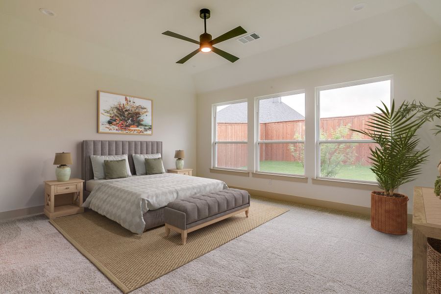 Representative furnished interior of a home built from the The Mansfield by Kenmark Homes in LeTara, Haslet (Image 7). Representative furnished interior of a home built from the The Mansfield by Kenmark Homes in LeTara, Haslet (Image 7).