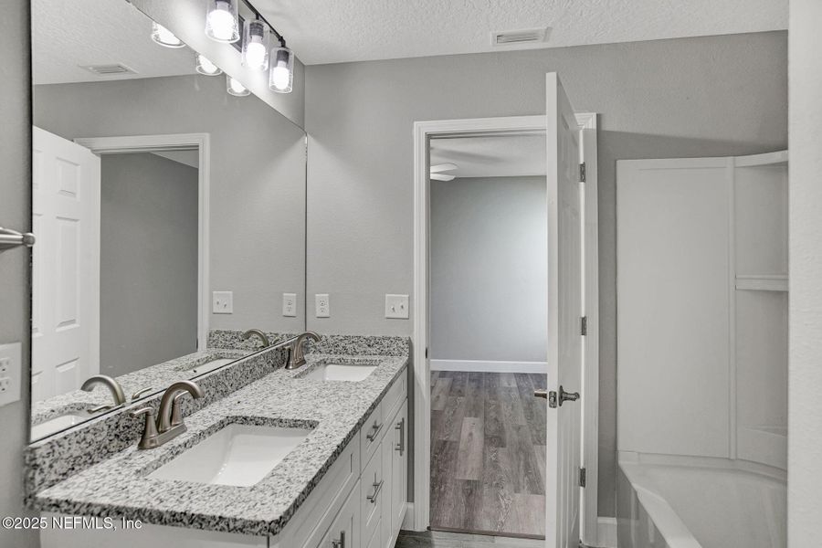 Furnished interior view inside a new home in , Jacksonville (Image 6). Furnished interior view inside a new home in , Jacksonville (Image 6).