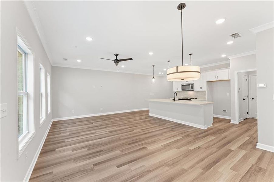 Spacious, unfurnished interior of a new home in Wildwood Place, Powder Springs (Image 17). Spacious, unfurnished interior of a new home in Wildwood Place, Powder Springs (Image 17).