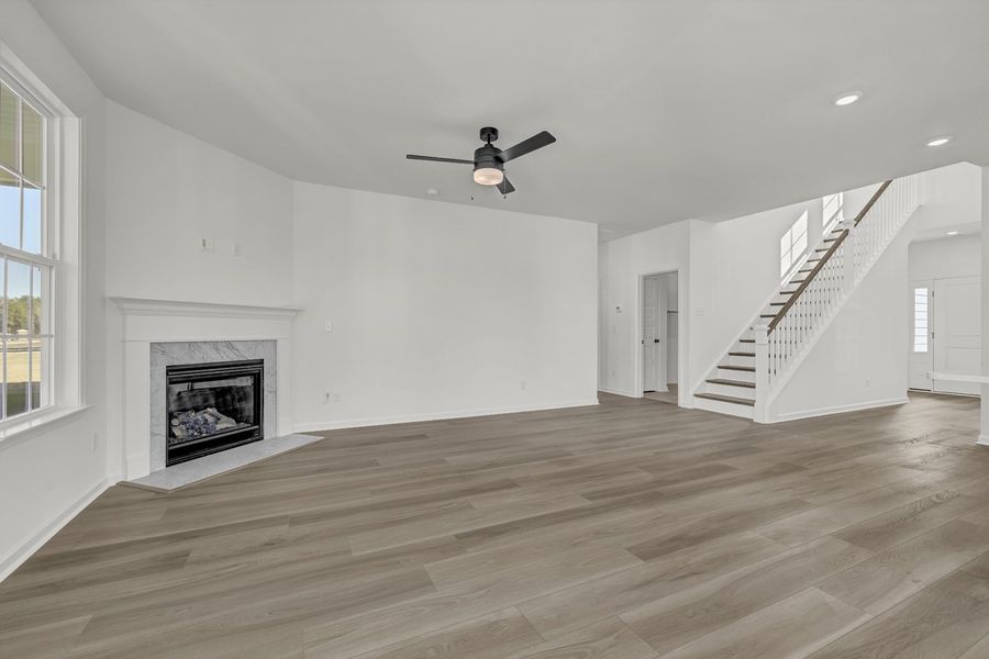 Spacious, unfurnished interior of a new home in Grand Park, Leland (Image 15).