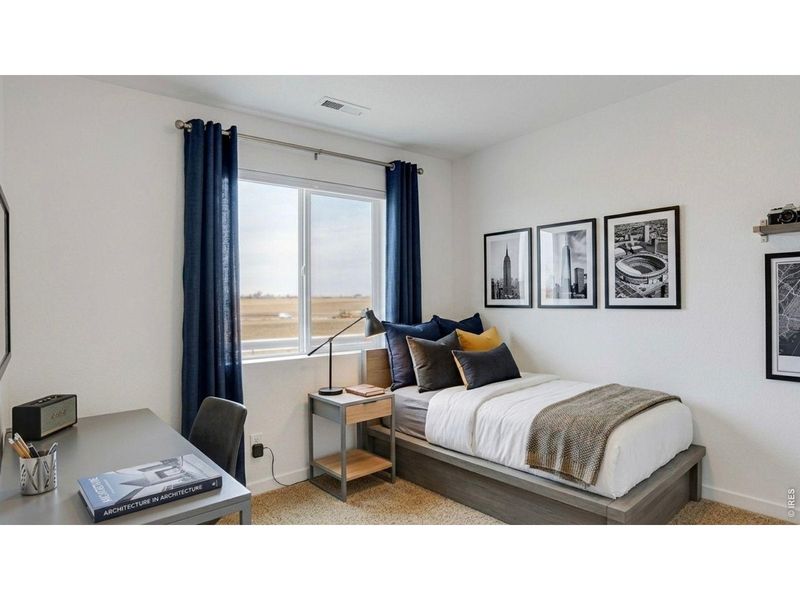 Furnished interior view inside a new home in Tailholt, Severance (Image 9).