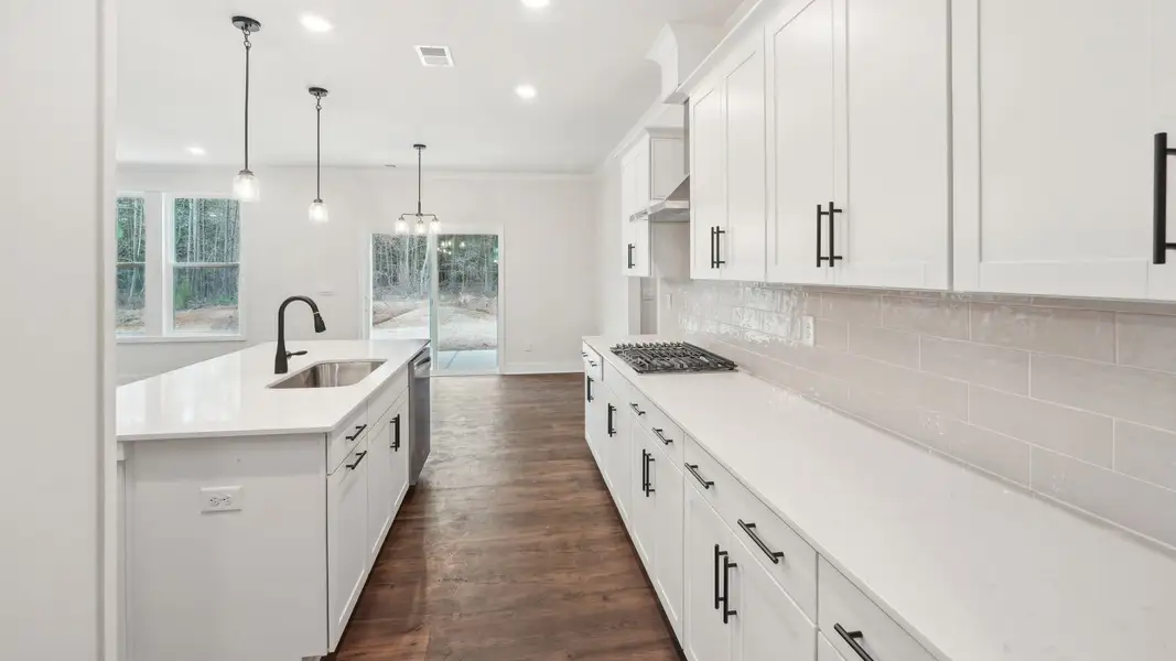 Furnished interior view inside a new home in Westport, York (Image 4).