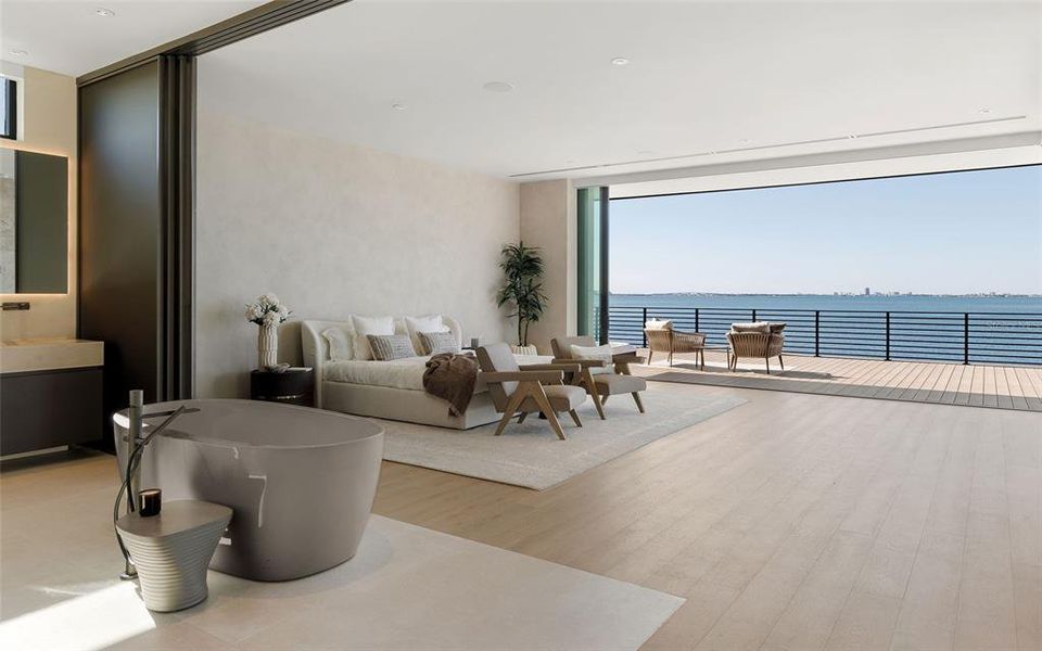 Furnished interior view inside a new home in , Sarasota (Image 19). Furnished interior view inside a new home in , Sarasota (Image 19).