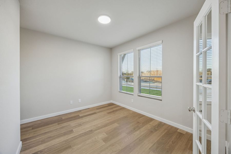 Home Office in the Wimbledon home plan by Trophy Signature Homes – REPRESENTATIVE PHOTO