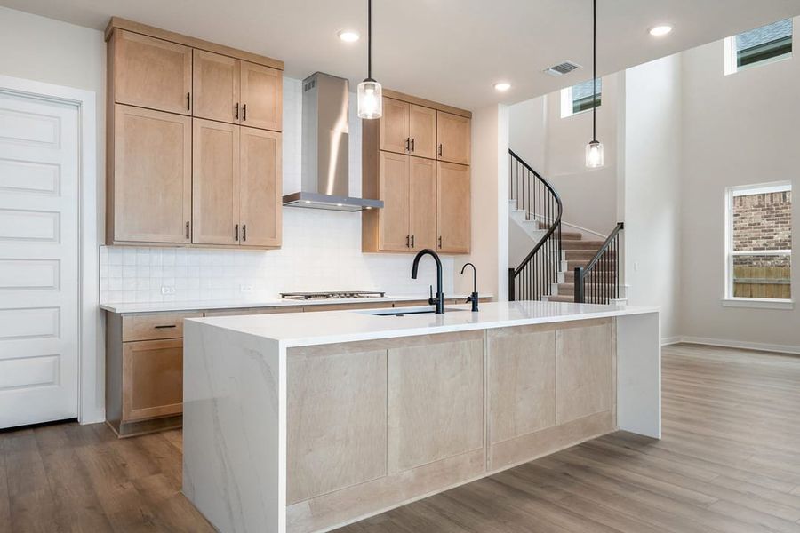 Furnished interior view inside a new home in Heritage, Dripping Springs (Image 15).