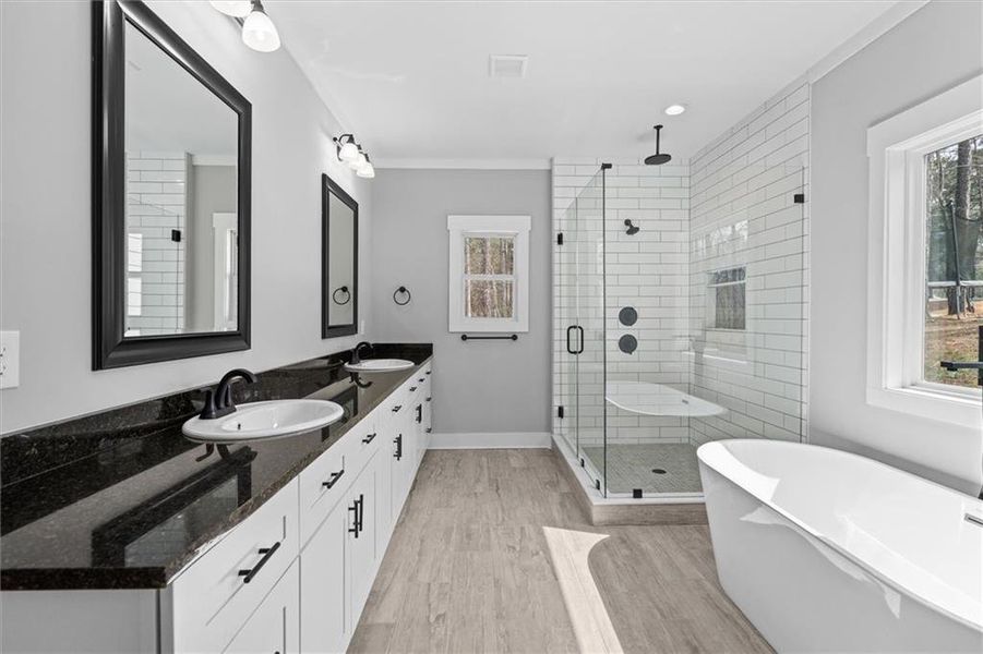 Furnished interior view inside a new home in , Villa Rica (Image 15).