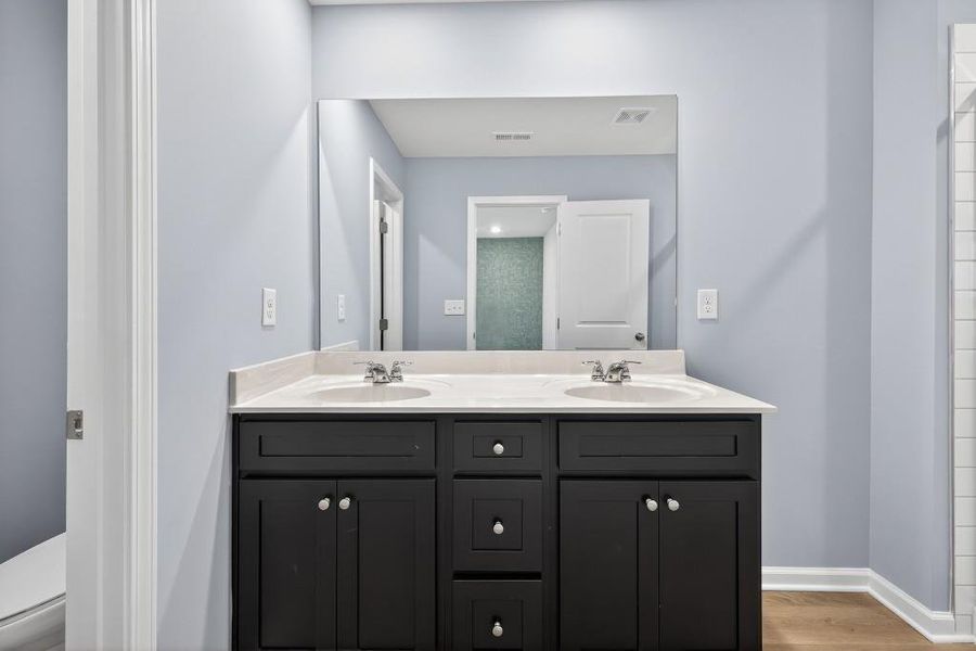 Furnished interior view inside a new home in Fernhurst, McDonough (Image 12).