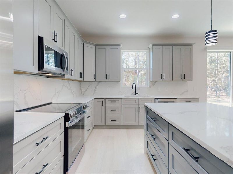 Furnished interior view inside a new home in , Ocala (Image 7).