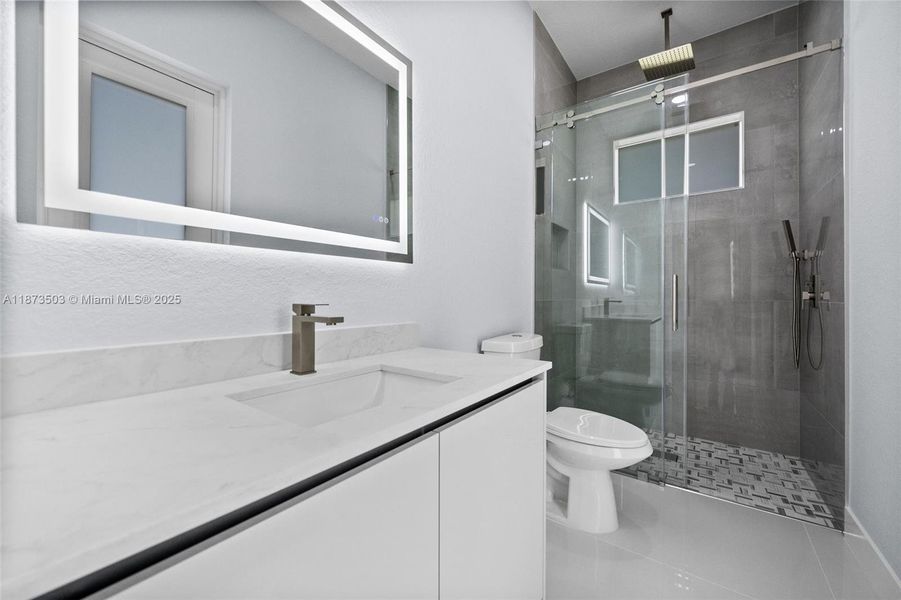 Furnished interior view inside a new home in , Naples (Image 9).