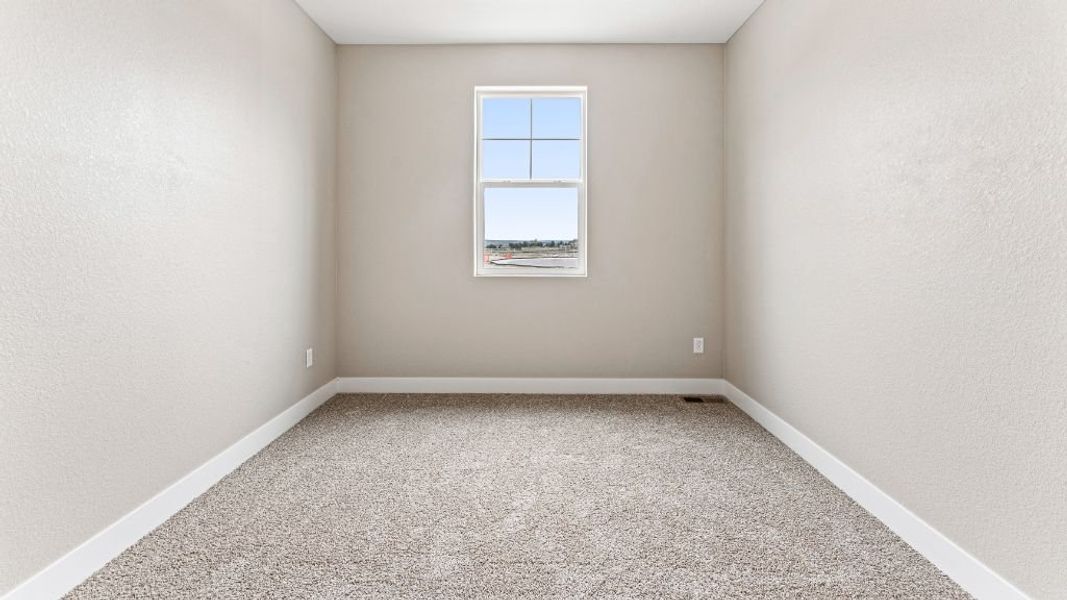 Spacious, unfurnished interior of a new home in The Aurora Highlands, Aurora (Image 26). Spacious, unfurnished interior of a new home in The Aurora Highlands, Aurora (Image 26).