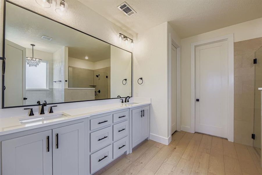 Furnished interior view inside a new home in , Springtown (Image 16). Furnished interior view inside a new home in , Springtown (Image 16).