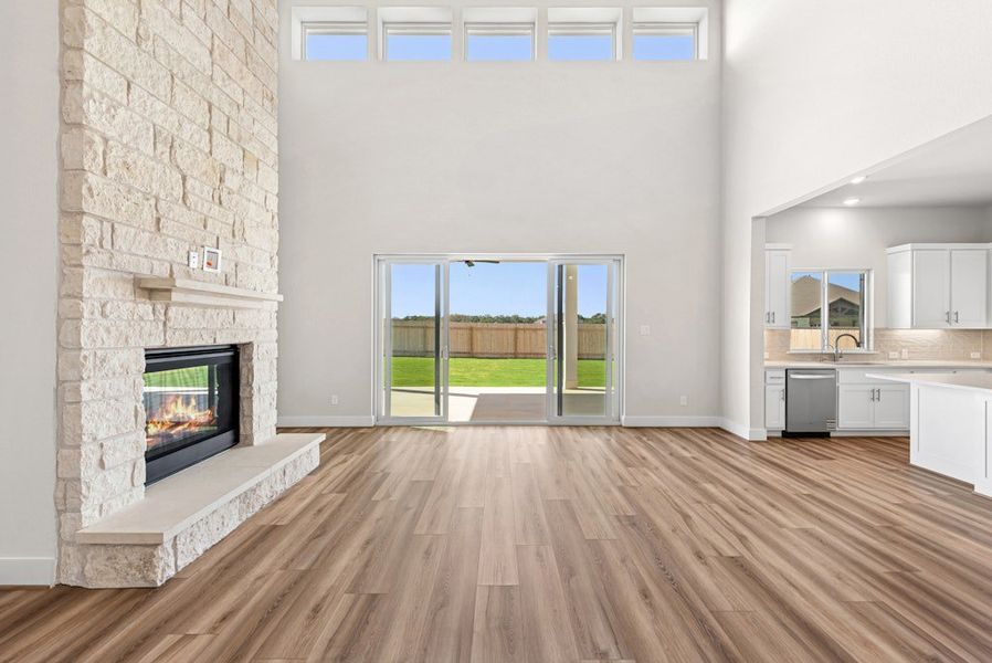Spacious, unfurnished interior of a new home in Santa Rita Ranch, Santa Rita Ranch (Image 19). Spacious, unfurnished interior of a new home in Santa Rita Ranch, Santa Rita Ranch (Image 19).