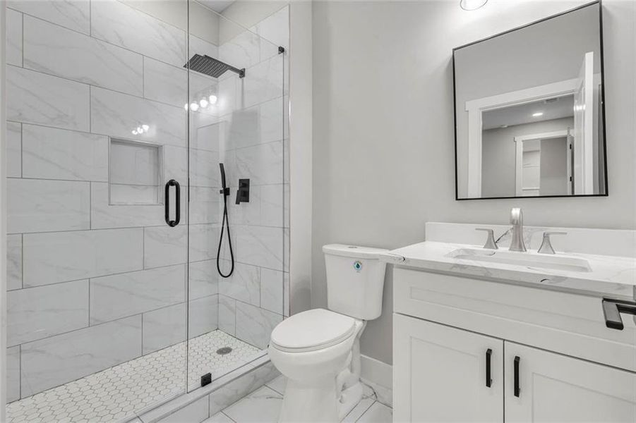 Furnished interior view inside a new home in , Fairburn (Image 18).