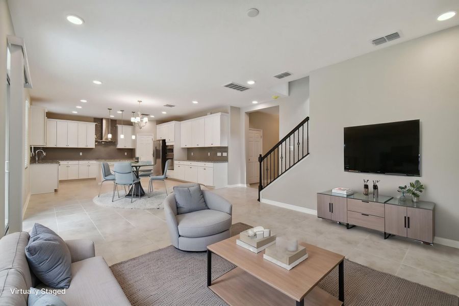 Family Room - Virtually Staged Family Room - Virtually Staged