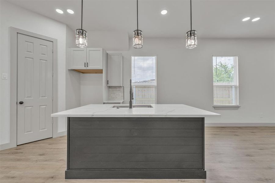 Furnished interior view inside a new home in , Dallas (Image 8). Furnished interior view inside a new home in , Dallas (Image 8).