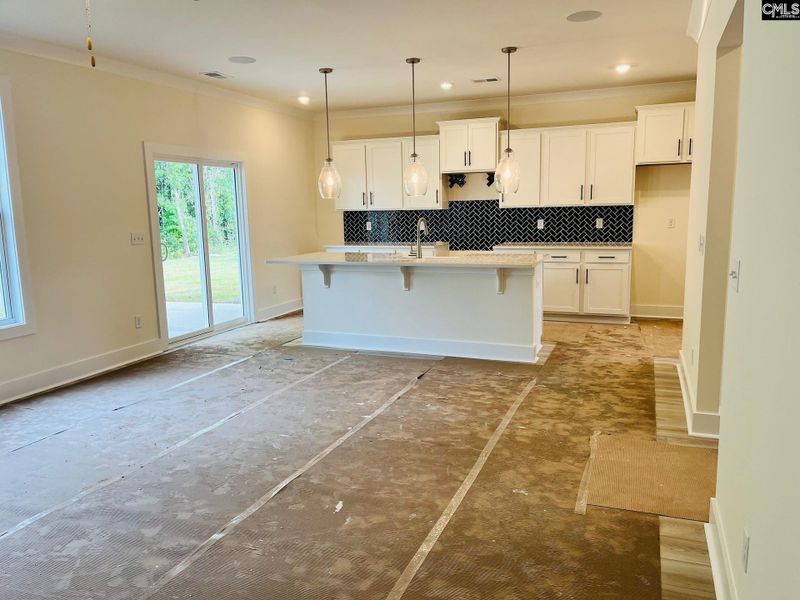 In-progress construction of a new home in Blythewood Farms, Blythewood, SC (Image 32).