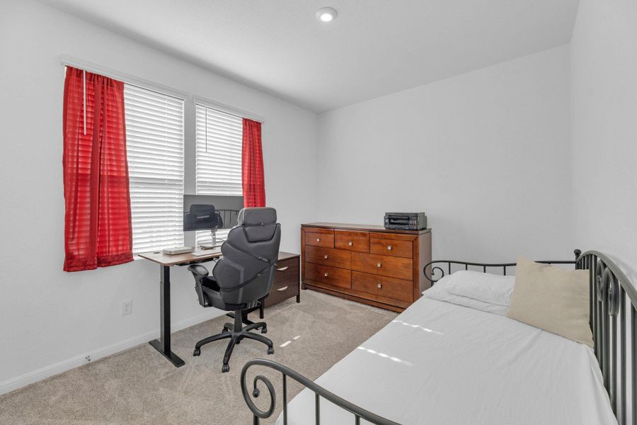 Furnished interior view inside a new home in Seasons at Carillon, Manor (Image 25).