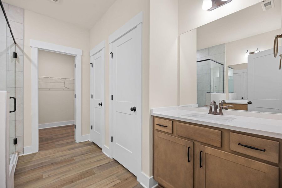 Furnished interior view inside a new home in Harbor Crossing, Greensboro (Image 13).