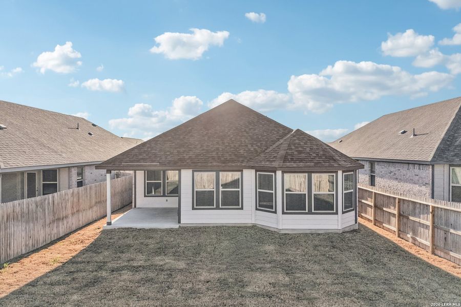 Exterior details and patio area of a home in Kallison Ranch, San Antonio (Image 22). Exterior details and patio area of a home in Kallison Ranch, San Antonio (Image 22).