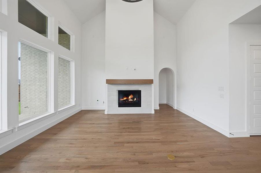 Spacious, unfurnished interior of a new home in The Homestead - 62', Rockwall (Image 19).