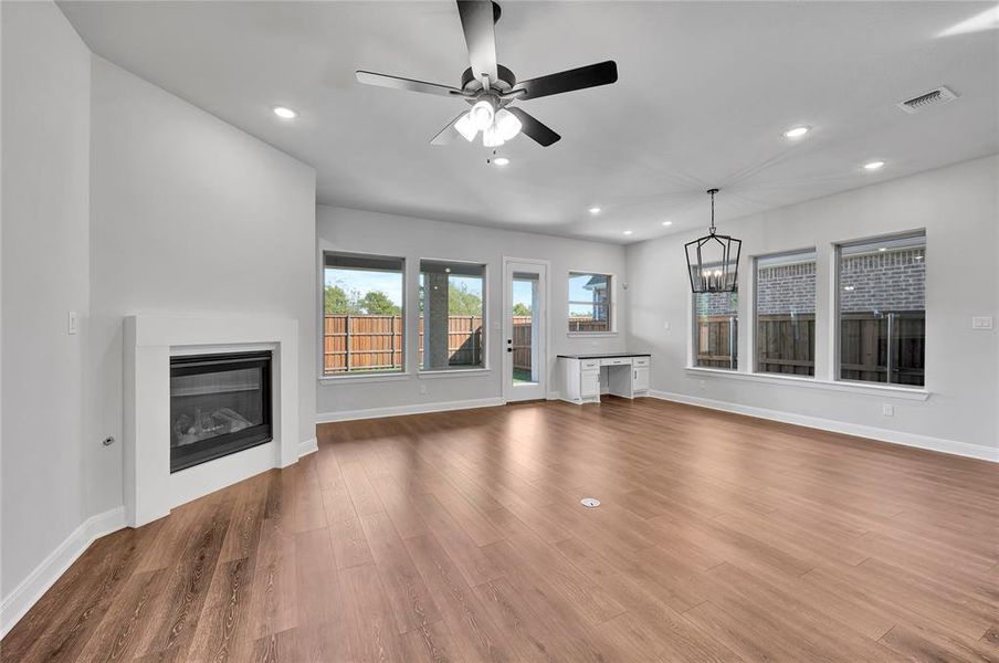 Spacious, unfurnished interior of a new home in South Pointe  Cottage Series, Mansfield (Image 14).