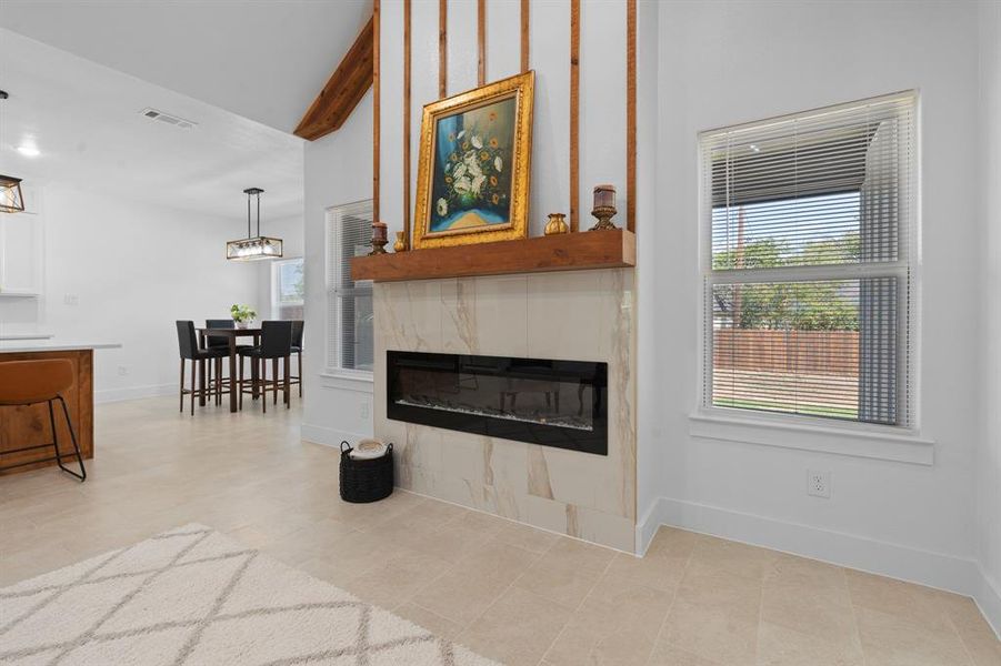 Furnished interior view inside a new home in , Fort Worth (Image 11).